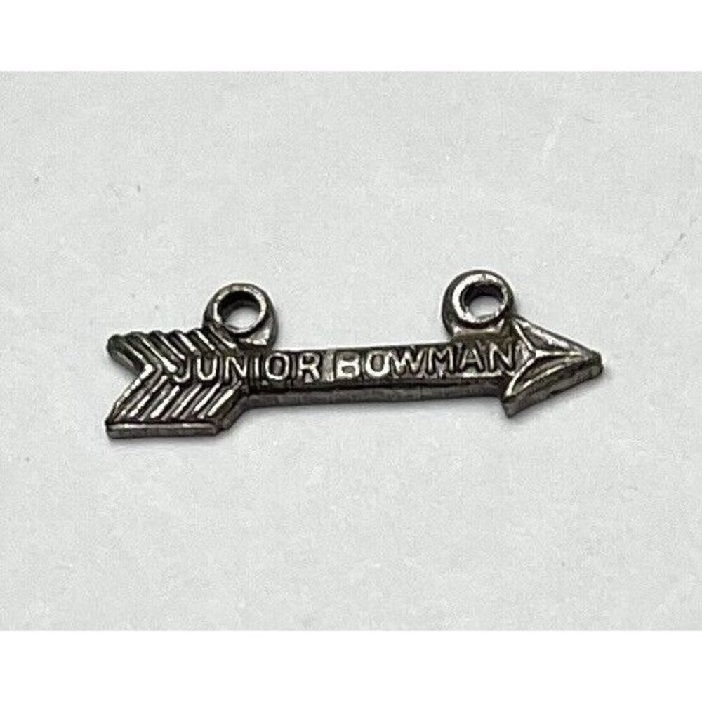 VTG 3/8" Silvertone CAA Archery NAA JOAD Olympic Arrow JUNIOR BOWMAN AWARD BAR